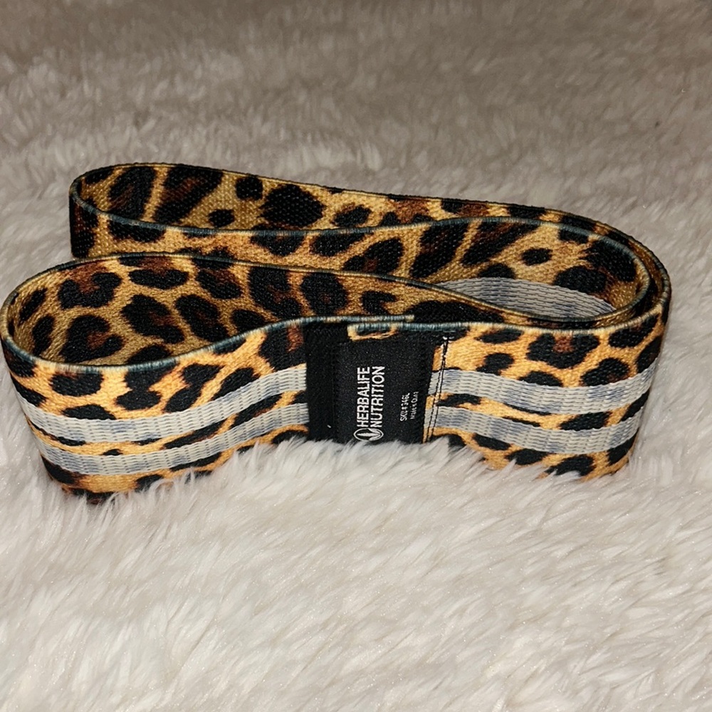 Animal Print Resistance Glute Workout Band